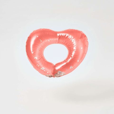 Kids Pool Floats Zwemband Mini Ring Heart Neon