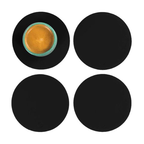 Ruca Onderzetters Rond Set van 4 Stuks