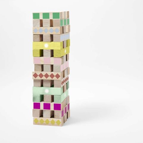 Games Wooden Mega Jenga Majorelle