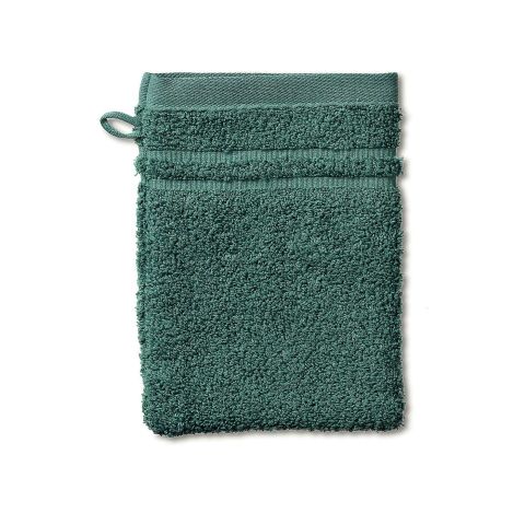 Leonora Washandje Pine Green 15x21 cm