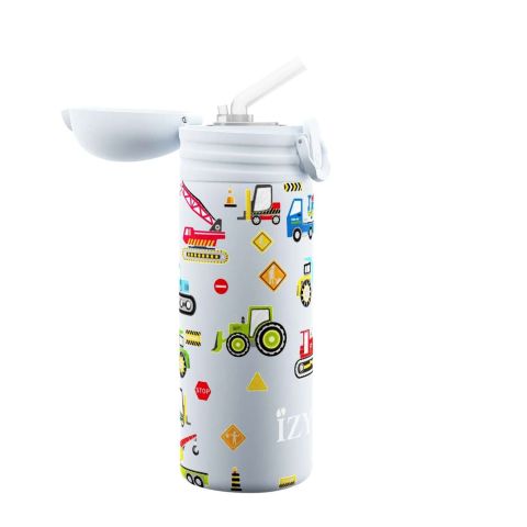 Kids Thermosfles met Rietje 350 ml Piraten