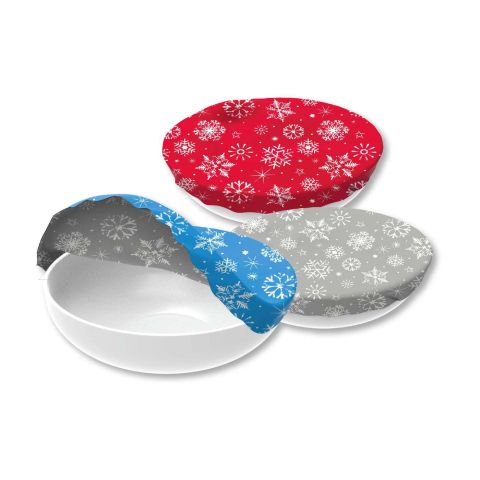 Winter Edition Hoes voor Schaal Set van 3 Stuks