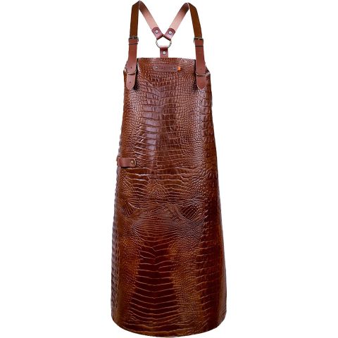 New York Caiman Schort met Schouderbanden Large Leer