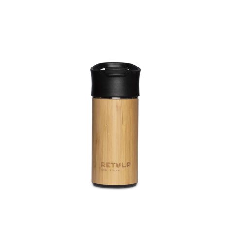 Tumbler Thermosbeker 250 ml Bamboo/RVS