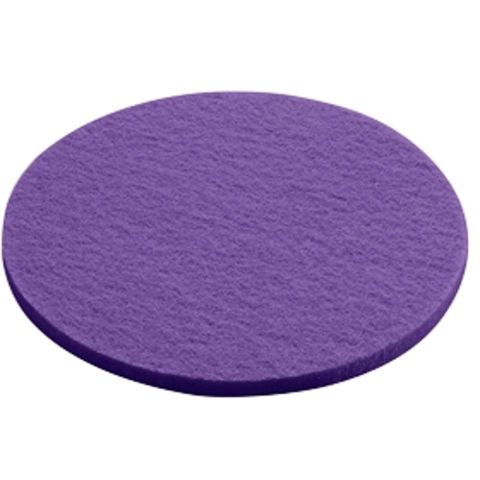 Onderzetter Vilt Rond 10 cm. Lavender